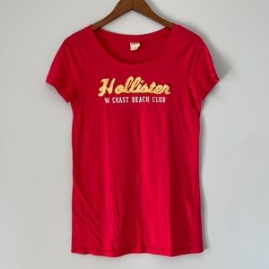 Hollister Distressed West Coast Beach Club Tee